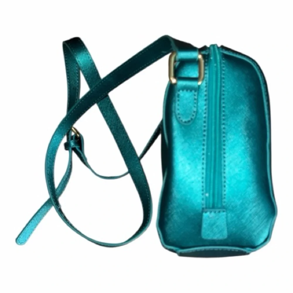 Joy Mangano Vibrant Teal Crossbody Bag